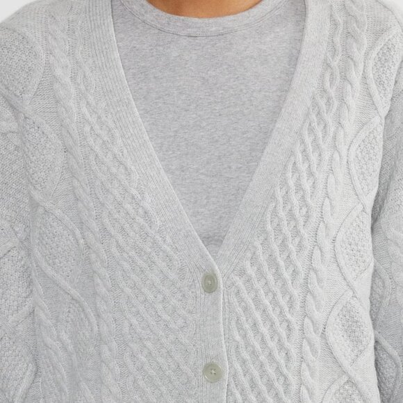 Aritzia - Sunday Best Peggy Cardigan in Cream - Picture 6 of 11